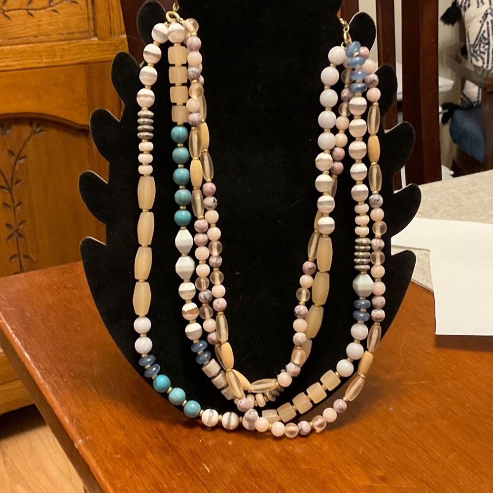 Stella and Dot Multicolor Beaded Necklace